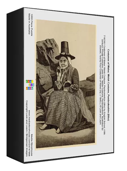 Costumes of Wales: Welsh Costume, Pembrokeshire (litho)