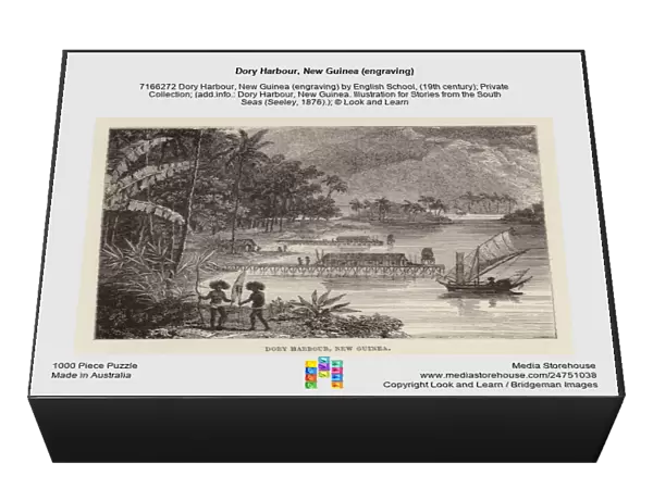 Dory Harbour, New Guinea (engraving)