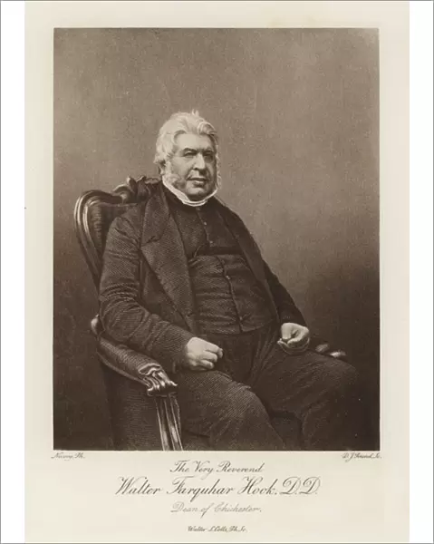 The Very Reverend Walter Farquhar Hook, DD, Dean of Chichester (litho)
