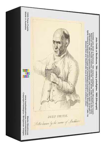 John Smith or Buckhorse, 18th century prizefighter. 1869 (lithograph)