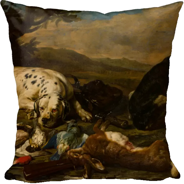 Still life based on Hunting, c. 1665-1701 (oil on canvas)