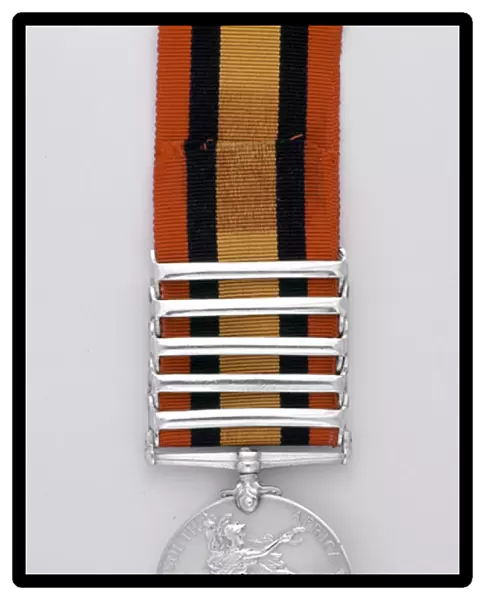 Queens South Africa Medal, Private Robert John Cross, 109th (Yorkshire Hussars) Company, 3rd Battalion Imperial Yeomanry (metal)