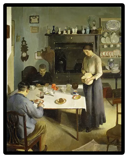 The Tea-Table, 1920 (oil on canvas)