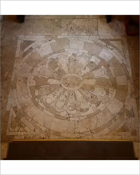 Floor, c. 1460 (marble)