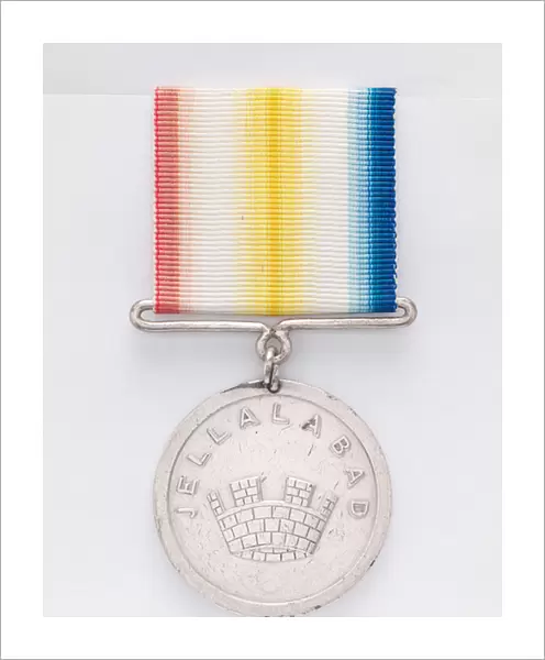Jellalabad Medal awarded to Private Hugh Henzey, 13th (The 1st Somersetshire) Regiment of Foot (Light Infantry), 1842 (metal)