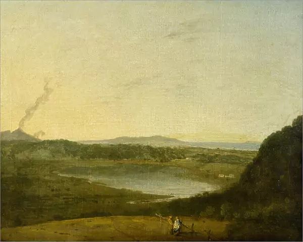 The Lago di Agnano, c. 1752 (oil on canvas)