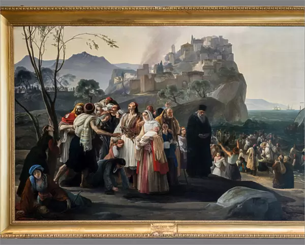 The Refugees pf Parha, 1826-31 (oil on canvas)