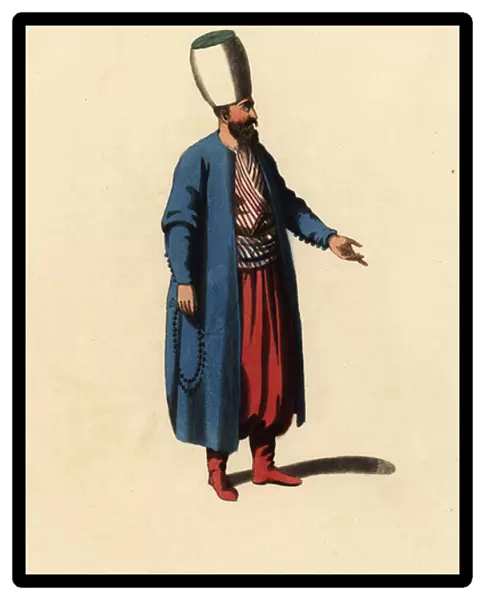 Officer of the Janissaries or Ottoman infantry