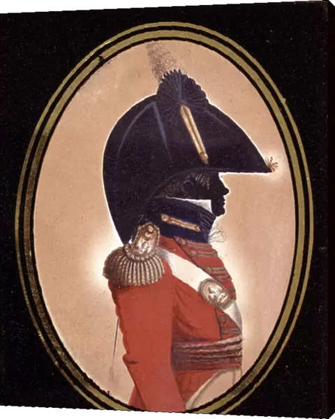 Major Sir Thomas Pearson, 23rd Regiment, 1805 circa. (silhouette)