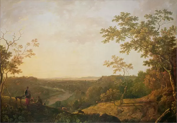 View of the River Dee, c. 1761 (oil on canvas)