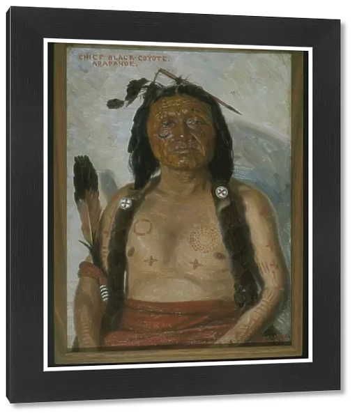 Chief Black-Coyote, 1899 (oil on canvas)