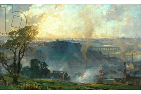 The Heart of the West Riding, 1916 (oil on canvas)