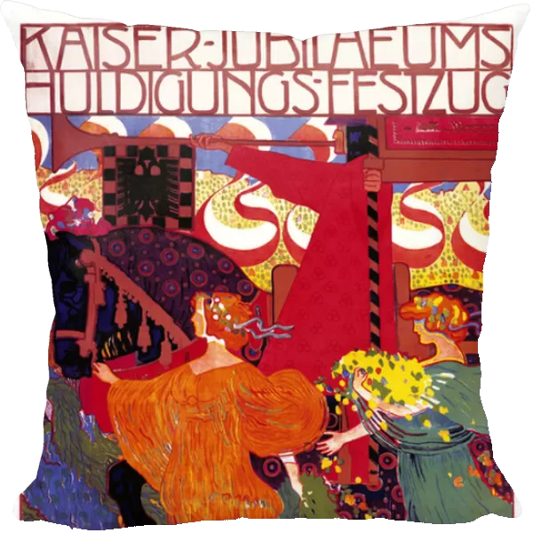 The Kaiser-Jubilaums- Huldigungs-Festzug, 1908 (poster)