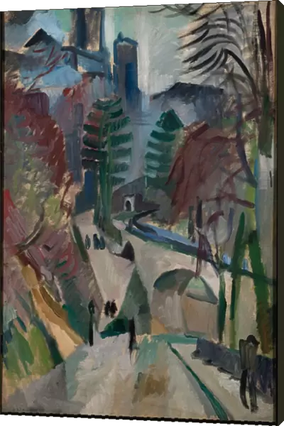 Laon Landscape, 1912 (oil on canvas)