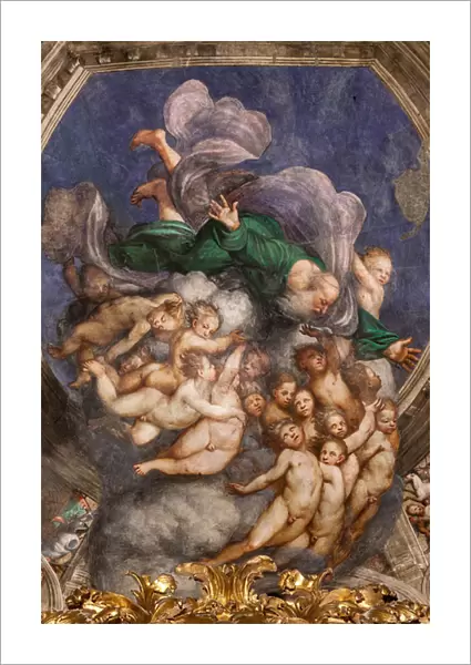 God as Creator among Angels, c. 1529 (fresco)