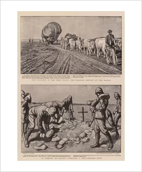 The War in South Africa (litho)