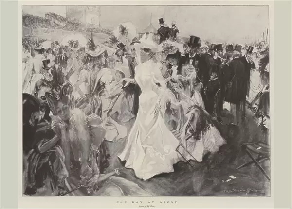 Cup Day at Ascot (engraving)
