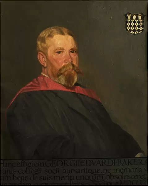 George Edward Baker (oil on canvas)