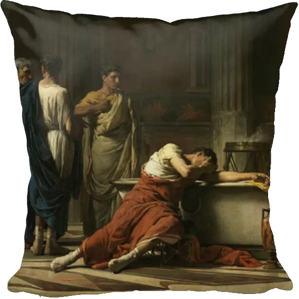 The Death of Seneca, 1871 (oil on canvas)
