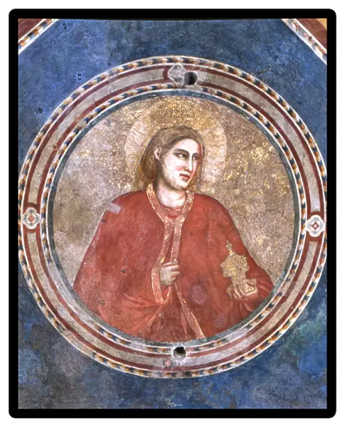 Chapel of the Magadalene: St. Mary Magdalene, 1307-08 (fresco)