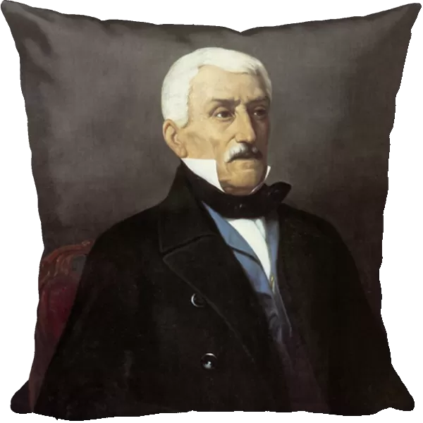 Portrait of Jose San Martin, 19th century (oil on canvas)