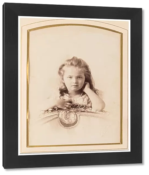 Tatiana Nikolaievna de Russie (1897-1918) - Grand Duchess Tatyana of Russia, by Levitsky, Sergei Lvovich (1819-1898). Albumin Photo, 19th cent. Private Collection