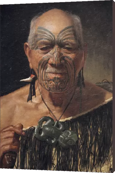 Patara Te Tuhi, 1901 (oil on canvas)