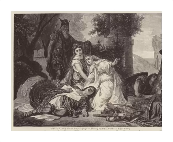 The Death of Tristan (engraving)