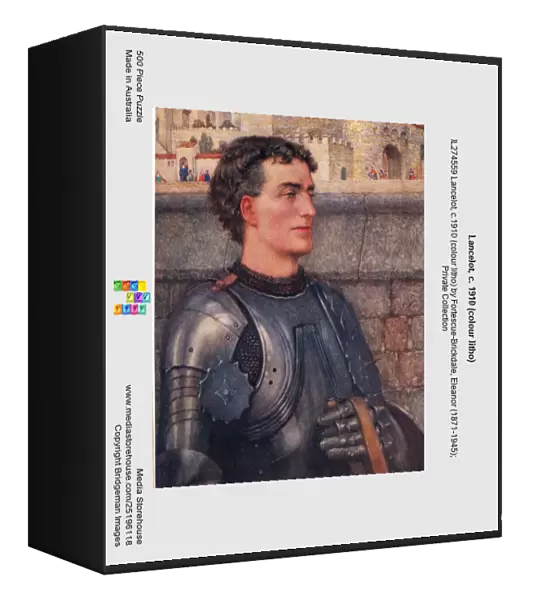 Lancelot, c. 1910 (colour litho)