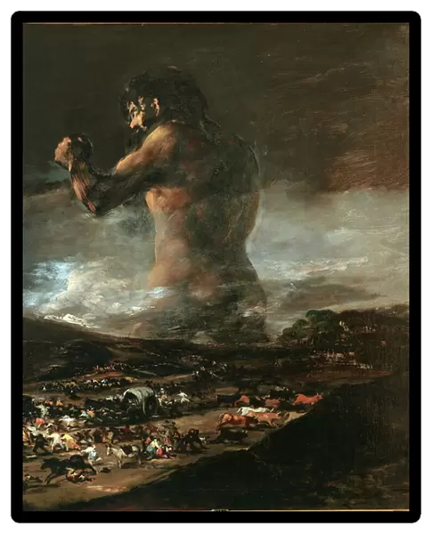 The Colossus (also called Coloso or the Giant) (oil on canvas, 1808-1812)
