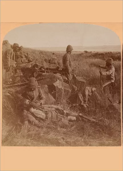 Driefontein battlefield, South Africa, 1899 (b  /  w photo)