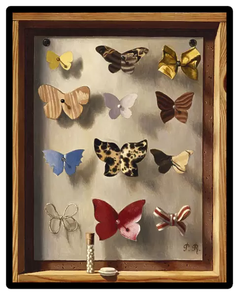 Les Papillons No, 1931 (oil on canvas)