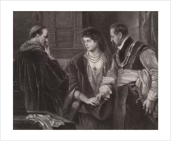 Shakespeare: The Winters Tale (engraving)
