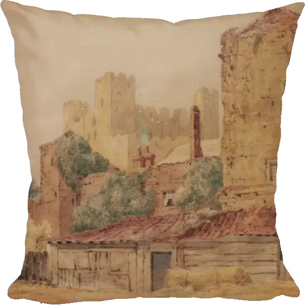 Rochester Castle, 1800-71 (Watercolour)