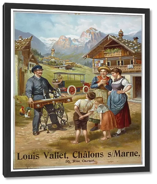 Louis Vallet, Chalonss  /  Marne, 1905 (lithography)