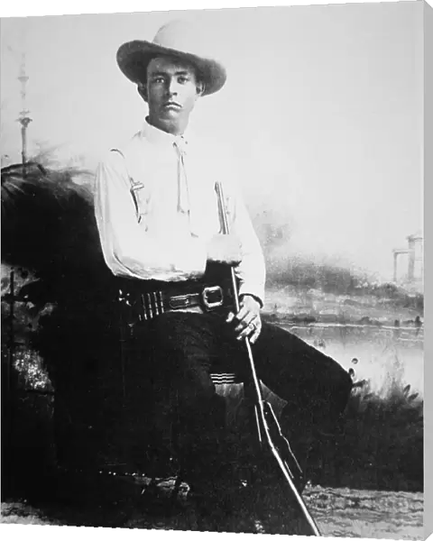 Captain Frank Hamer, c. 1910 (b  /  w photo)