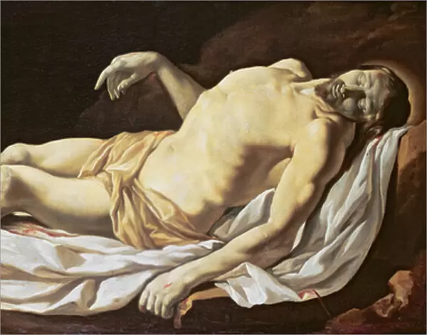 The Dead Christ (oil on canvas)