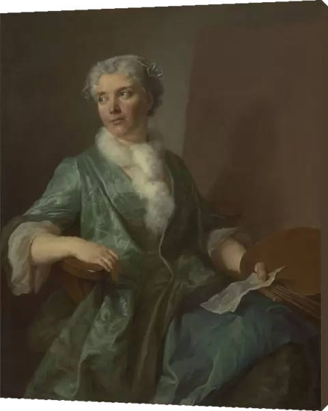 Portrait of a Woman Artist, c. 1735 (oil on canvas)