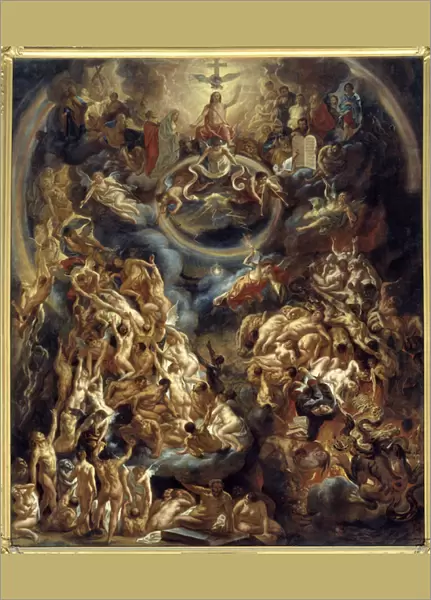 The Last Judgement Painting by Jacob Jordaens (1593-1678) 1653 Sun. 3, 91x3 m