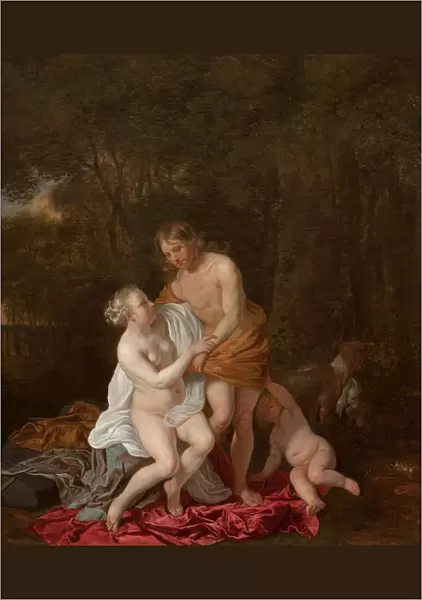 Venus and Adonis, 1630-60 (oil on canvas)