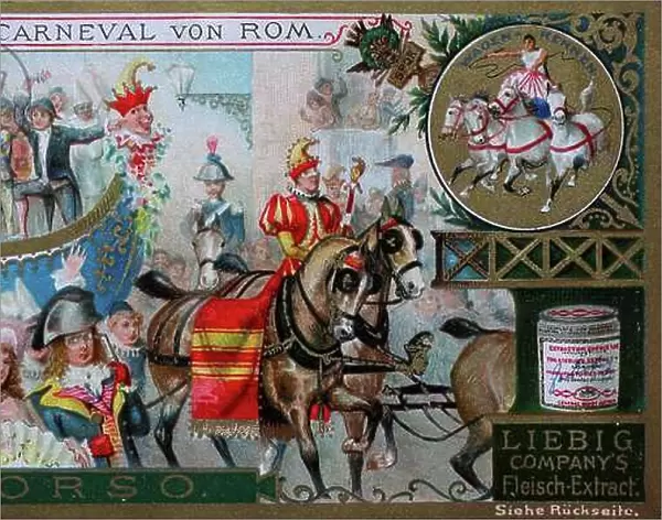 Collector's picture series The Carnival of Rome, Corso