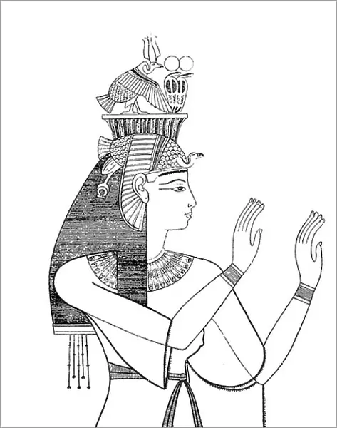 Queen Tala, wife of Pharaoh Amenhotep III 18th Dynasty, Egypt, history of fashion
