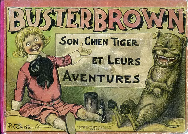 The adventures of Buster Brown and his dog Tiger, 1904 (illustration)