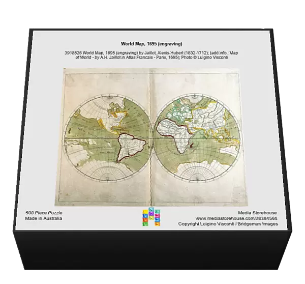 World Map, 1695 (engraving)
