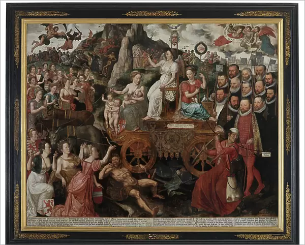 Allegory of the 1577 Peace in the Low Countries, 1577 (oil on panel)