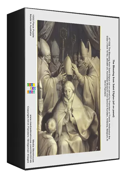 The Blessing from Saint Eligius (oil on panel)