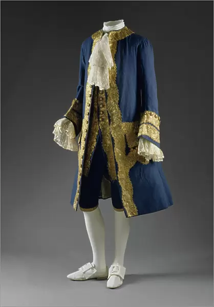Suit, c. 1760 (wool & gilt metal)