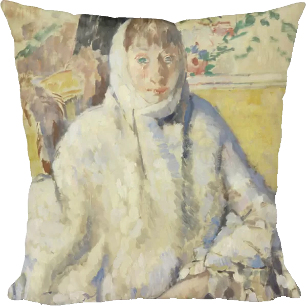 The Sick Woman with White Shawl, 1912 (oil on canvas)