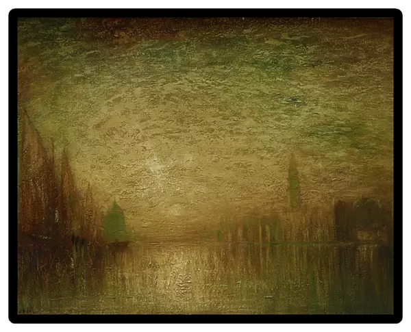 Venetian Sunset, c. 1900-19 (oil on canvas)