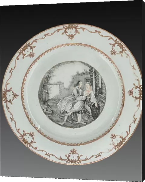 Charger, c. 1750 (porcelain)